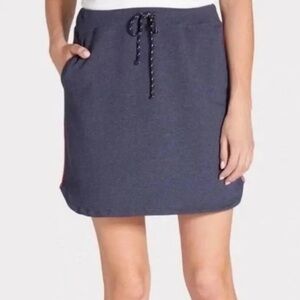 Anthropologie Navy Blue Sundry Skirt